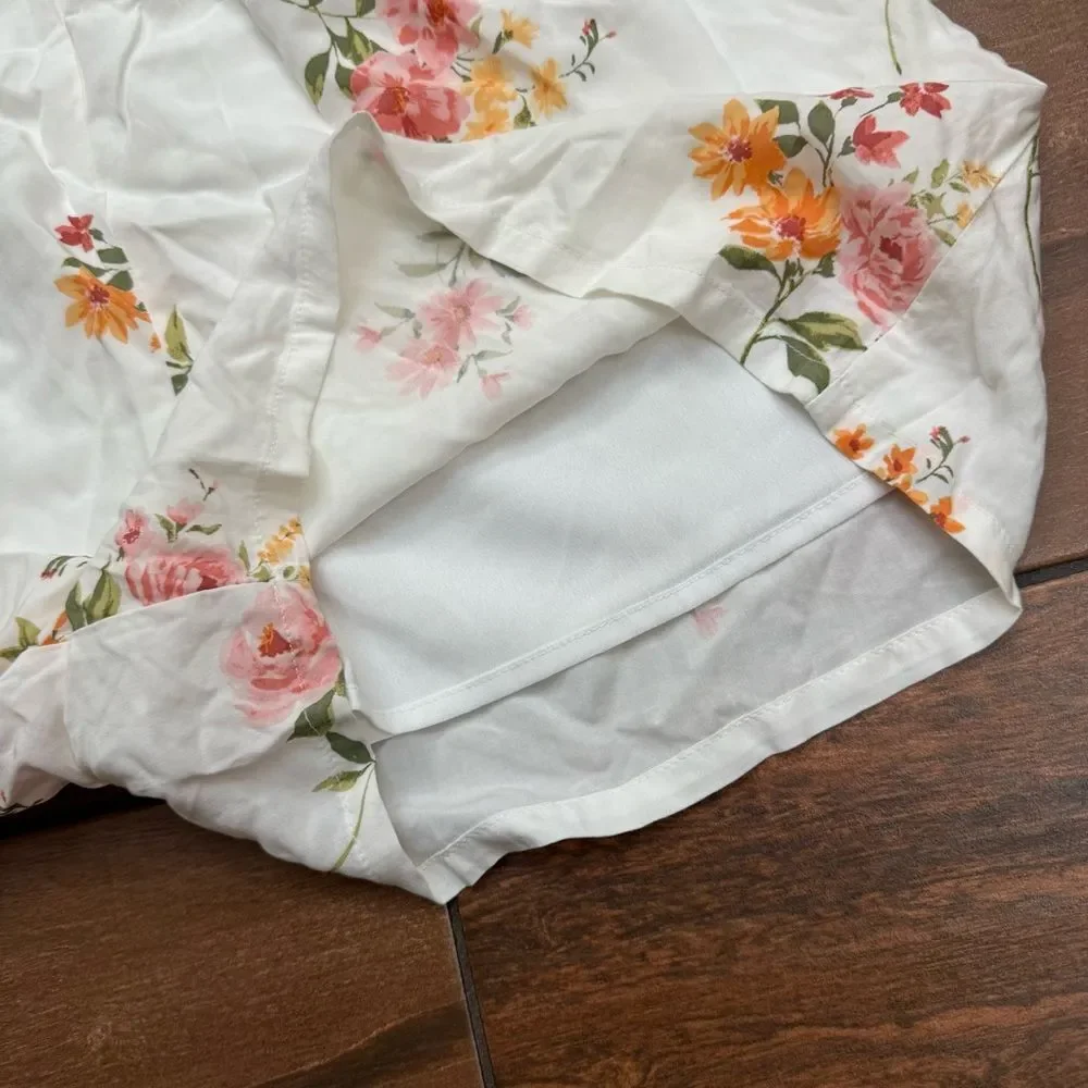 Old Navy Girls Romper Floral Square-Neck Flowy Elastic Back Sz XL 14/16 NWT